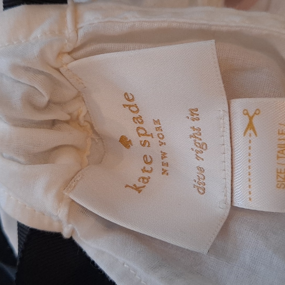 Kate Spade New York White Halter Dress With Pink Rose Print - Picture 11 of 12